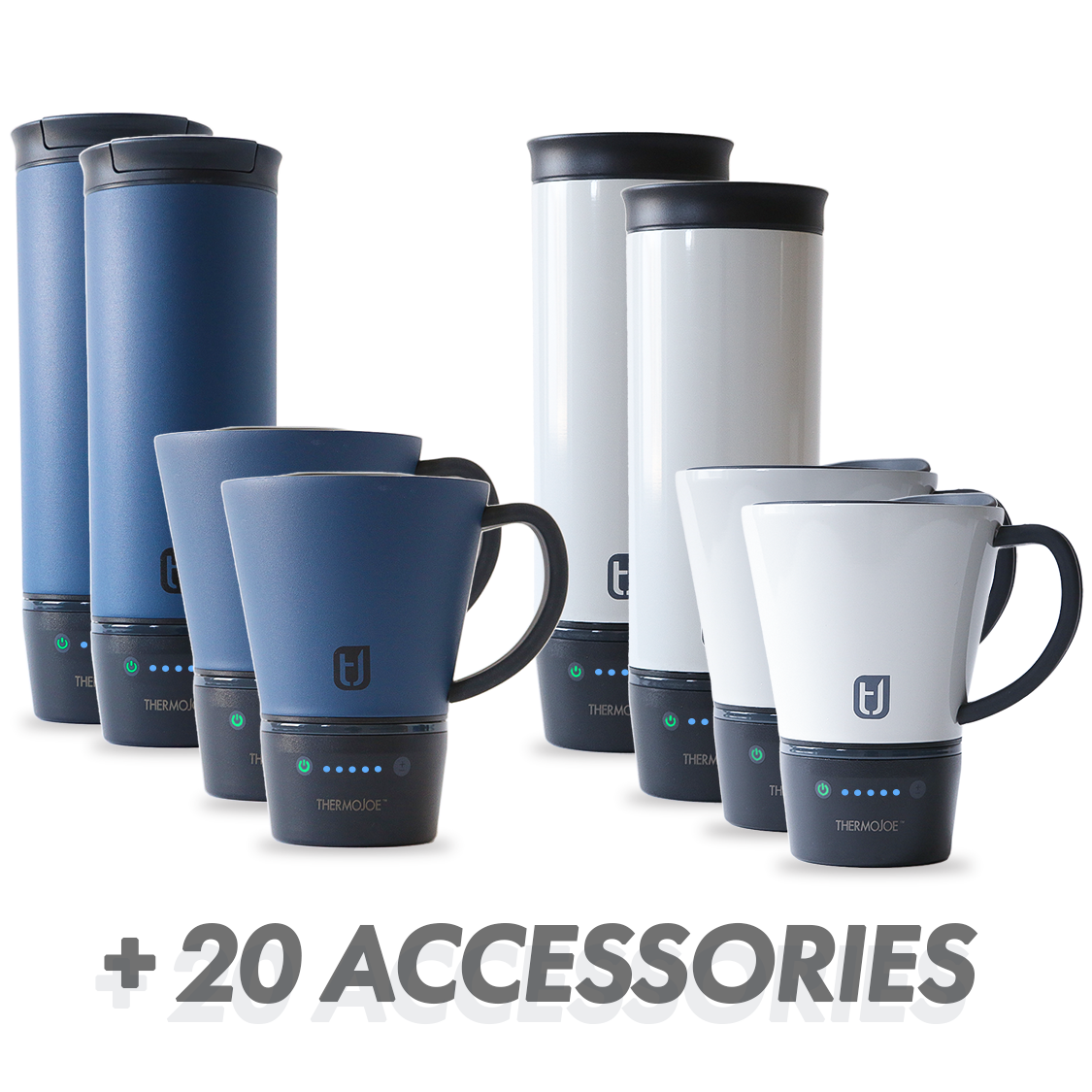 ThermoJoe Travel Mug Hot and Cold Collection